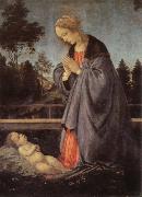 Filippino Lippi adoration of the child china oil painting artist